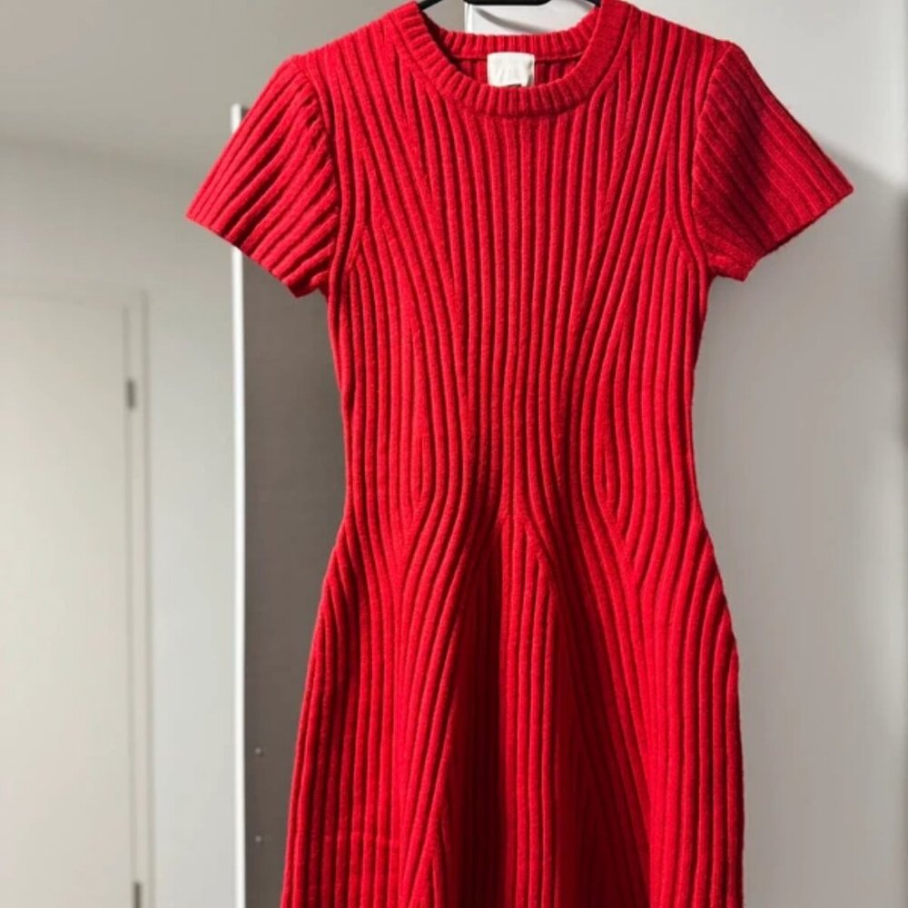Red dress